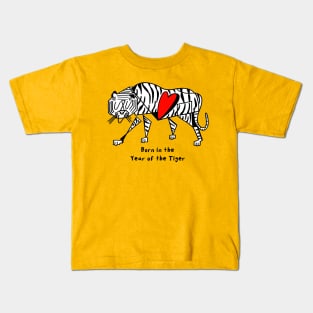 Born in the Year of the Tiger Kids T-Shirt